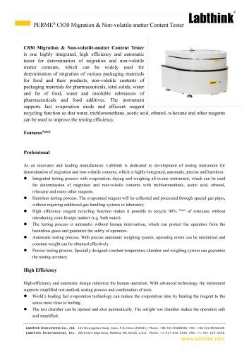 Migration & Non-volatile-matter Content Tester distributor|what is meant by migration.